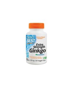 Doctor's Best - Ginkgo biloba extra stark 120 mg + 120 vegetabiliska kapslar