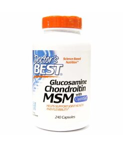 Doctor's Best - Glukosamin-kondroitin MSM med OptiMSM + 240 kapslar