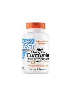 Doctor's Best - Kurkumin med hög biotillgänglighet från gurkmejarot med C3 Complex och BioPerine + 500 mg