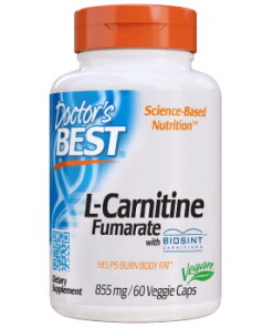 Doctor's Best - L-Carnitine Fumarate med Biosint Carnitines + 60 vegetariska kapslar