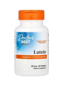 Doctor's Best - Lutein med FloraGLO 20 mg + 60 mjuka kapslar