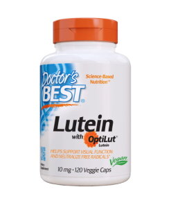 Doctor's Best - Lutein med OptiLut + 10 mg + 120 vegetabiliska kapslar