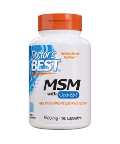 Doctor's Best - MSM med OptiMSM + 1000 mg