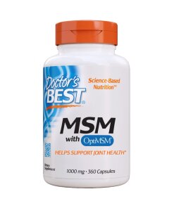 Doctor's Best - MSM med OptiMSM + 1000 mg