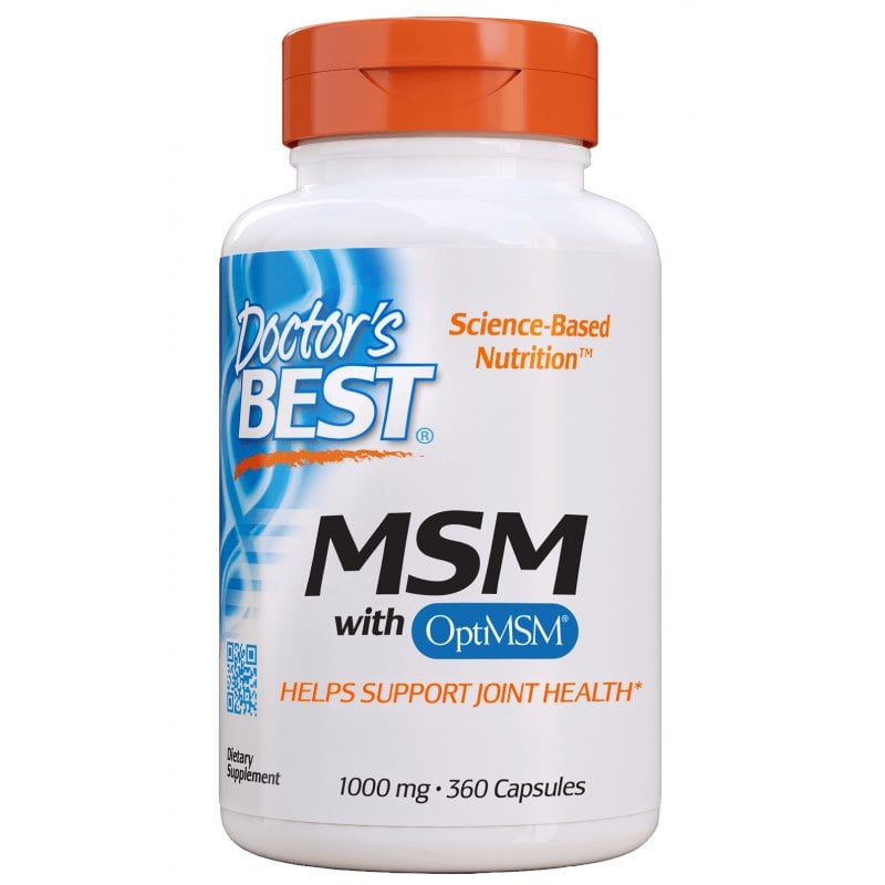 Doctor's Best - MSM med OptiMSM + 1000 mg