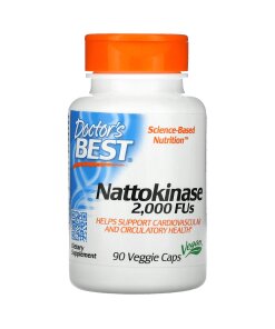 Doctor's Best - Nattokinase 2000 FUs + 90 vegetariska kapslar