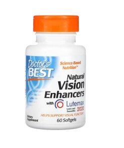 Doctor's Best - Naturliga synförbättrare + 60 mjuka gelkapslar