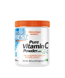 Doctor's Best - Ren C-vitaminpulver med Quali-C + 250 g