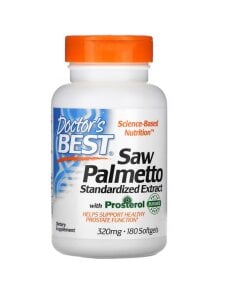 Doctor's Best - Standardiserat sågpalmettoextrakt med Prosterol + 320 mg