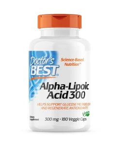 Doctor's Best - alfaliponsyra 300 mg + 180 vegetabiliska kapslar