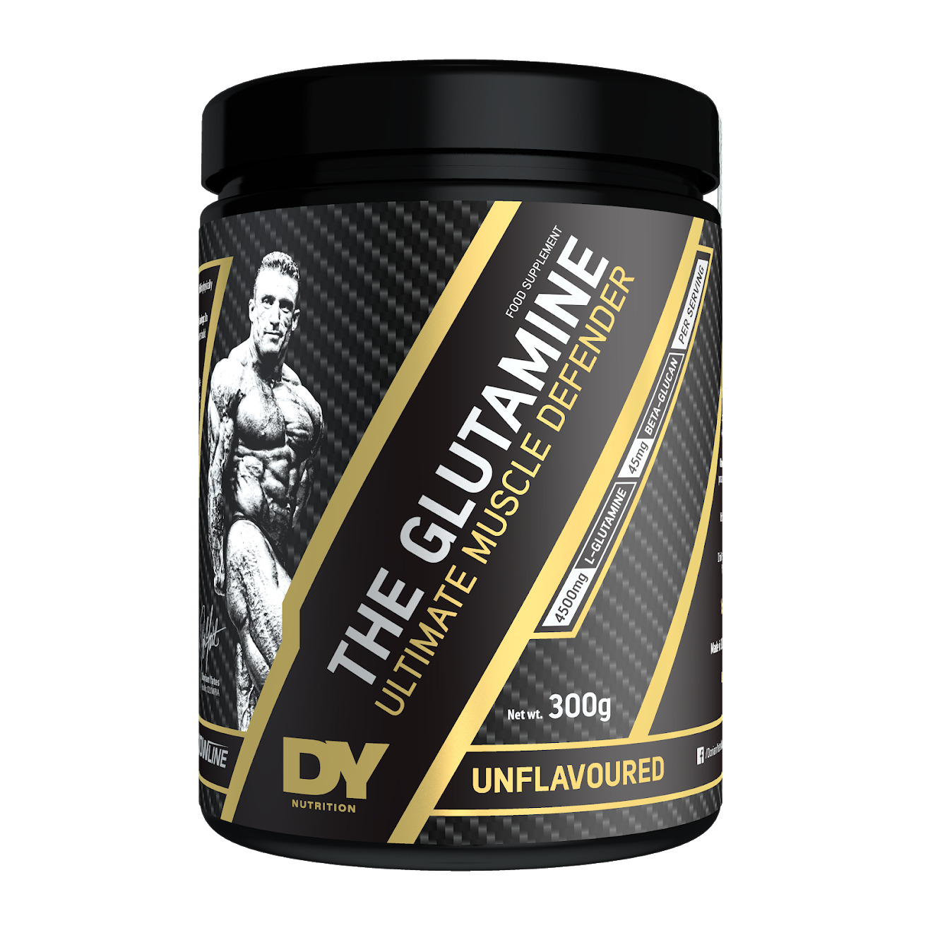 Dorian Yates - Glutamin smakneutral + 300 g