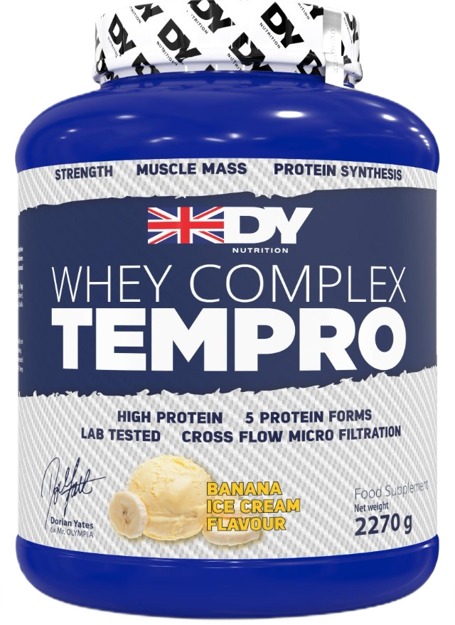 Dorian Yates – Tempro Whey Complex Banan Glass
