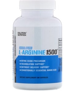 EVLution Nutrition - L-arginin 1 500 mg + 100 kapslar