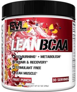 EVLution Nutrition - Lågkalori BCAA Fruktpunch + 246 g