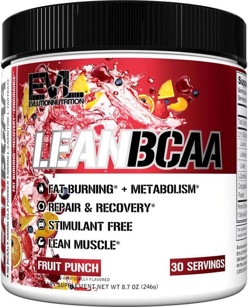 EVLution Nutrition - Lågkalori BCAA Fruktpunch + 246 g