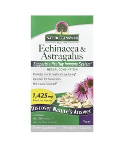 Echinacea & Astragalus 1425mg – 90 vcaps | Traditionella Örtextrakt