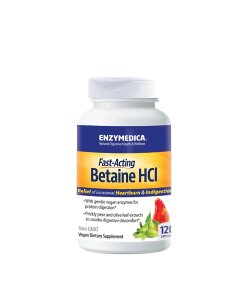 Enzymedica - Betaineklorid + 120 kapslar