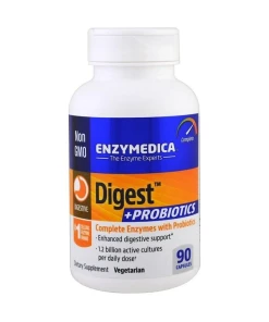 Enzymedica - Digest Gold + Probiotika + 90 kapslar