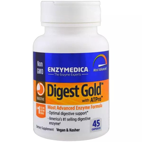 Enzymedica - Digest Gold med ATPro + 45 kapslar
