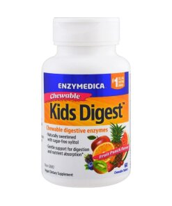Enzymedica - Kids Digest Tuggtabletter Fruktpunchsmak + 60 st