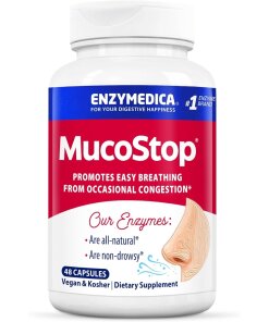 Enzymedica - MucoStop + 48 kapslar