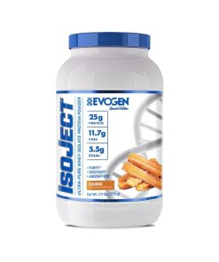 Evogen IsoJect Churro+ – Vassleprotein Isolat 775 g