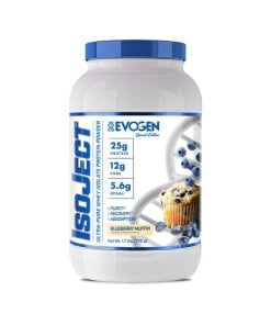 Evogen IsoJect Proteinpulver – Blueberry Muffin