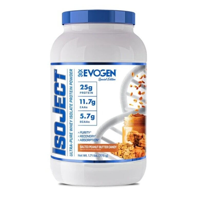 Evogen IsoJect Proteinpulver – Salted Peanut Butter Candy