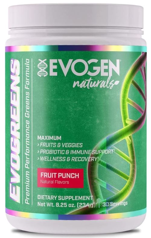 Evogreens Naturals - Fruktpunch + 234 g
