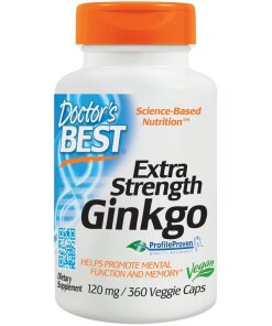 Extra Styrka Ginkgo 120 mg – 360 Veganska Kapslar