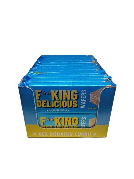 Fitking – Krämiga Proteinwafers med Gräddsmak