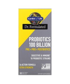 Garden of Life Dr. Formulated Probiotics 100 Miljarder CFU – 30 Vegokapslar