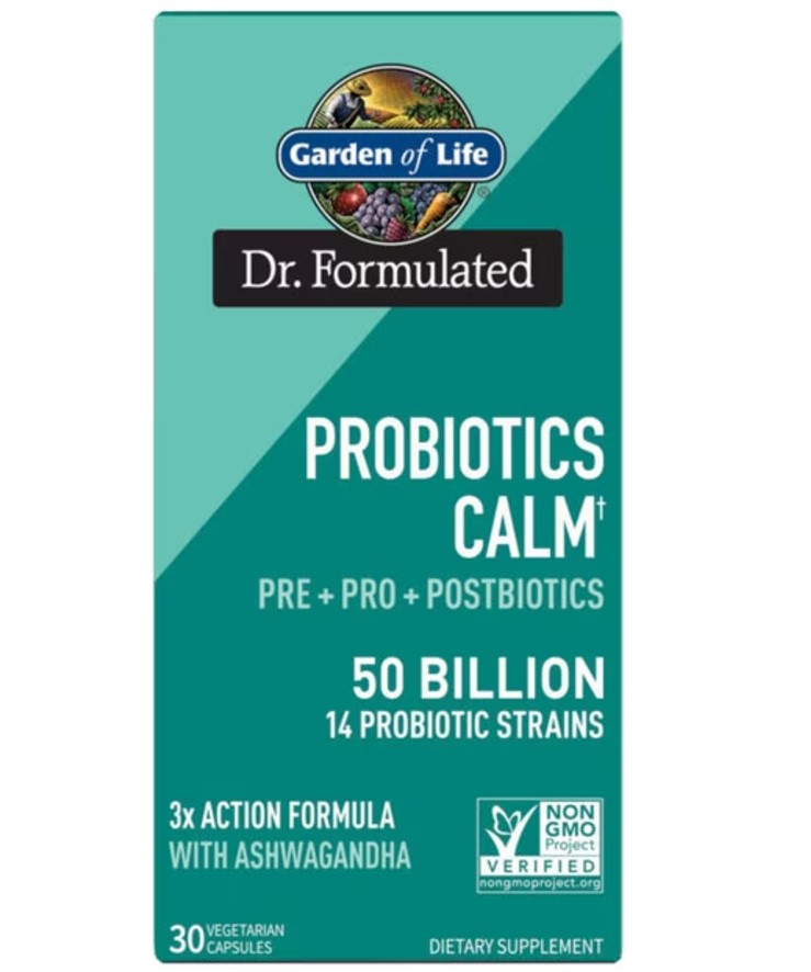 Garden of Life Dr. Formulated Probiotics Calm 50 Miljarder – 30 Kapslar