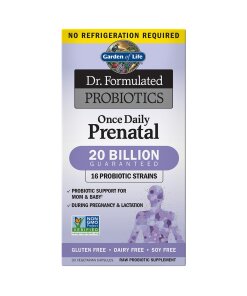 Garden of Life - Dr. Formulated Probiotics En gång om dagen Prenatal + 30 vegetabiliska kapslar