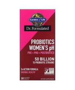 Garden of Life Dr. Formulated Probiotics Women's pH – 30 vcapslar