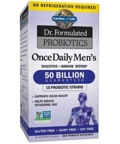 Garden of Life - Dr. Formulated Probiotika En gång om dagen för män + 30 Vcaps