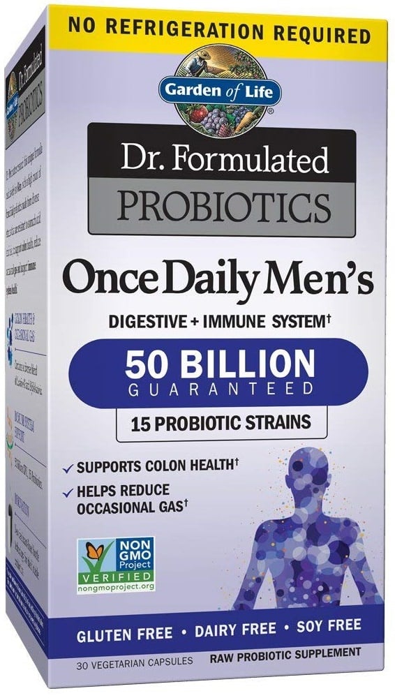 Garden of Life - Dr. Formulated Probiotika En gång om dagen för män + 30 Vcaps
