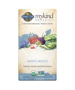 Garden of Life - Mykind Mäns Multivitamin + 60 veganska tabletter