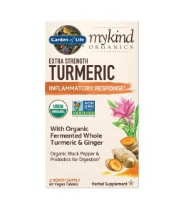 Garden of Life - Mykind Organics Extra Stark Gurkmeja + 60 veganska tabletter
