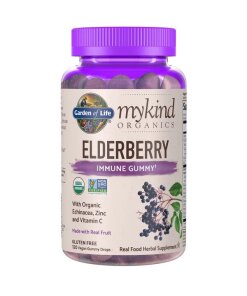 Garden of Life - Mykind fläderbär riktiga frukter veganska gummibitar + 120 st