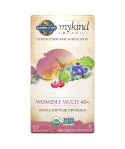 Garden of Life - Mykind kvinnors multivitamin 40+ veganska tabletter + 60 tabletter