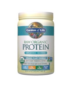 Garden of Life - Rå smaklös proteinpulver + 560 g