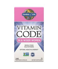 Garden of Life - Vitamin Code 50 & Wiser Kvinnor + 240 kapslar