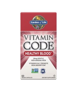Garden of Life - Vitamin Code Hälsosamt blod + 60 veganska kapslar