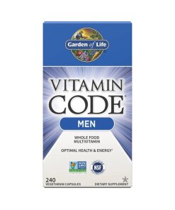 Garden of Life - Vitamin Code Multivitamin för män + 240 kapslar