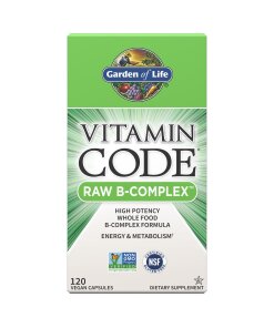 Garden of Life - Vitamin Code Raw B-komplex + 120 veganska kapslar