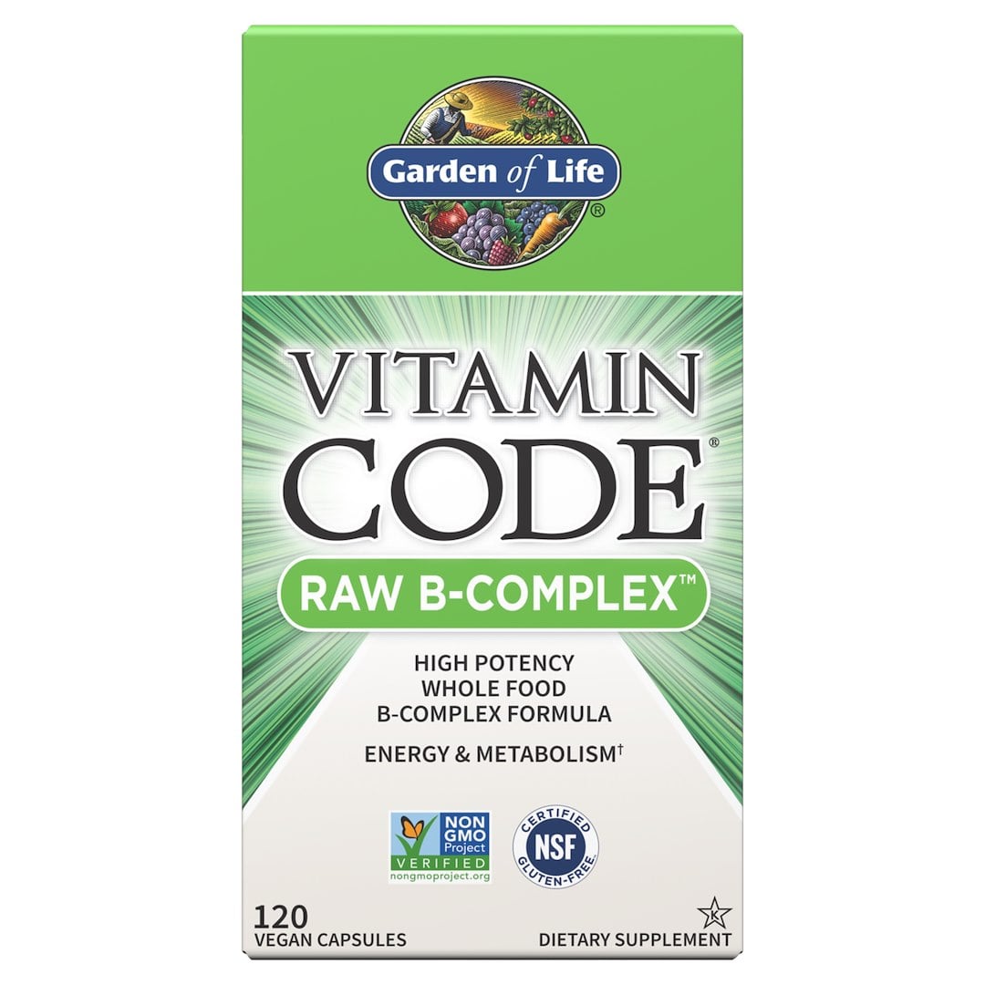 Garden of Life - Vitamin Code Raw B-komplex + 120 veganska kapslar