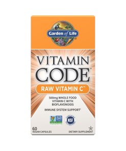 Garden of Life - Vitamin Code Raw C-vitamin + 60 veganska kapslar