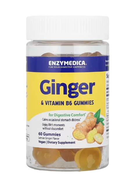 Ginger - Vitamin B6-gummier