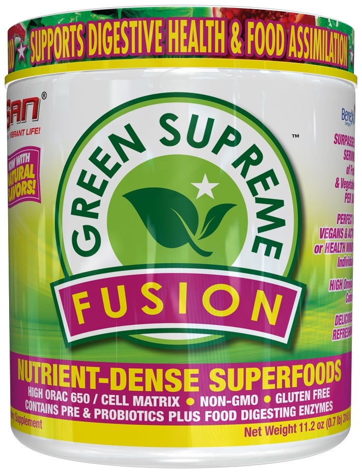 Green Supreme Fusion – Grönt Superfoodpulver – 316g